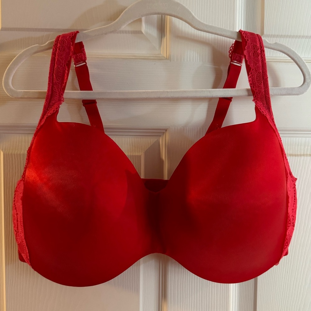 Cacique 44F Satin Underwire Bra